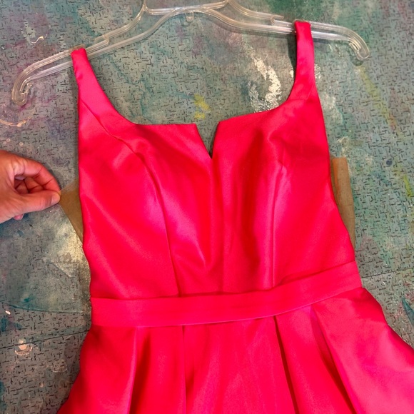 Hot Pink Party Dress - Picture 7 of 15